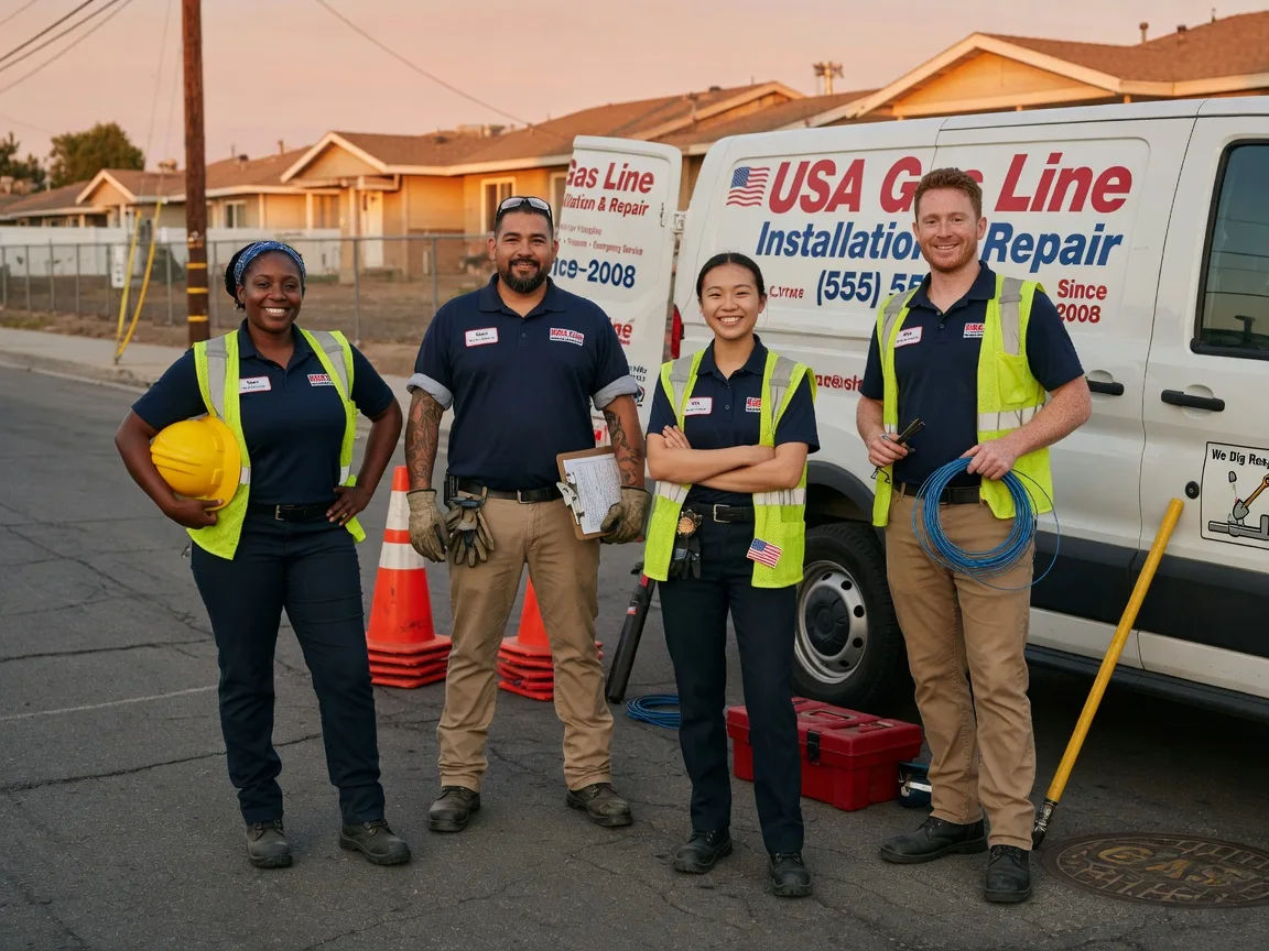 Gas Line Installation company in Clarington, OH